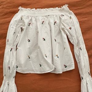 Off the shoulder top